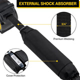 Retractable Lanyard Fall Protection: 6FT Webbing Self Retracting SRL Fall Arrest for Safety Harness Construction Workers