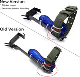 Upgraded Tree/Pole Climber Climbing Spike Kit, Safety Adjustable Belt Lanyard Rope Rescue Belt With 2 Sturdy Gears,Life Adventure,Picking Fruit,Hunting