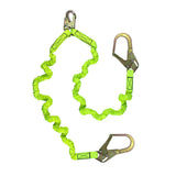 Sunworks Dual-Leg Low Profile Internal Stretch Shock Lanyard w/ Rebar Hook