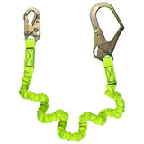 Low Profile Internal Stretch Shock Lanyard w/ Rebar Hook