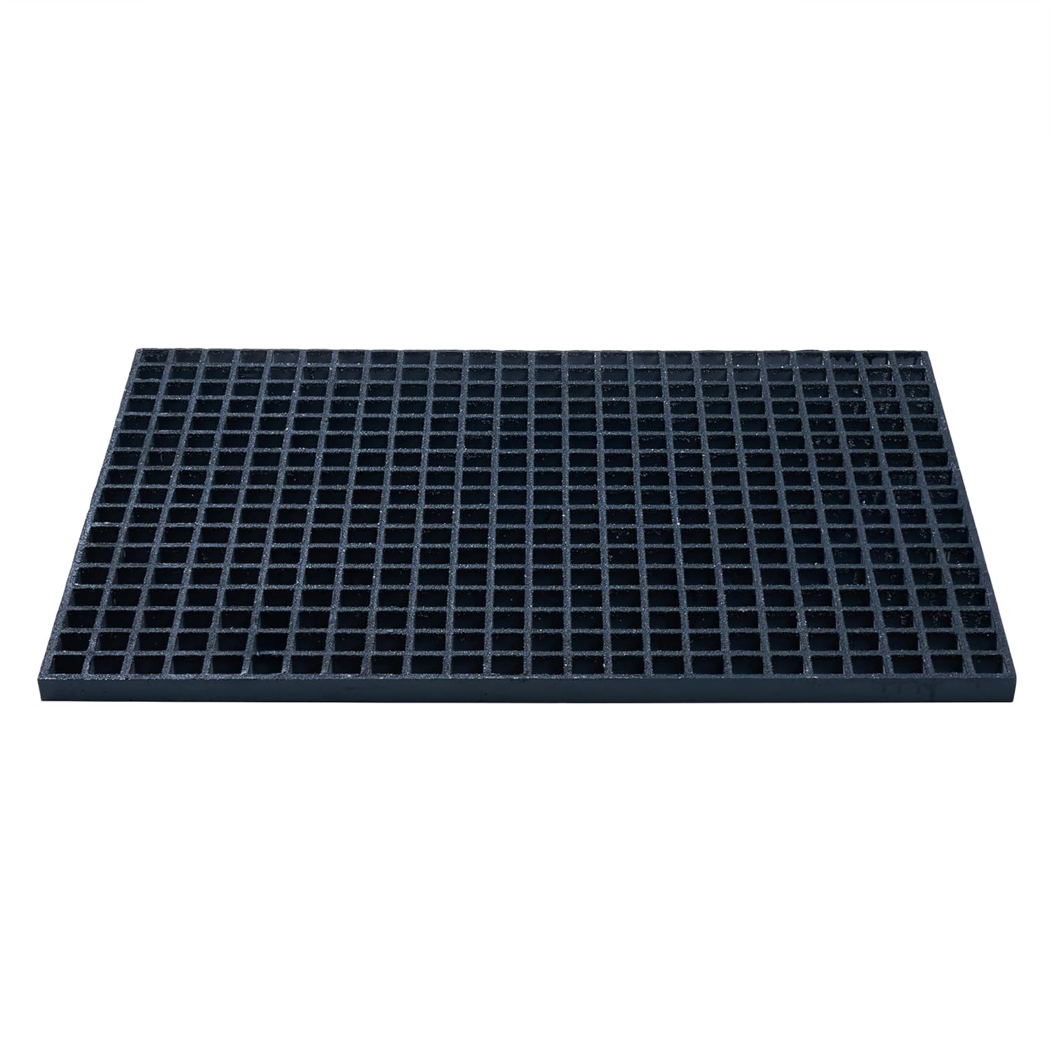 Gray Fiberglass Molded Pit Grating 36" x 25.75" x 1-1/4" | Corrosion Resistant, Chemical Resistant, Heat & Fire Resistant, Slip Resistant