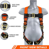 Sunworks Full Body Safety Harness – Fall Protection