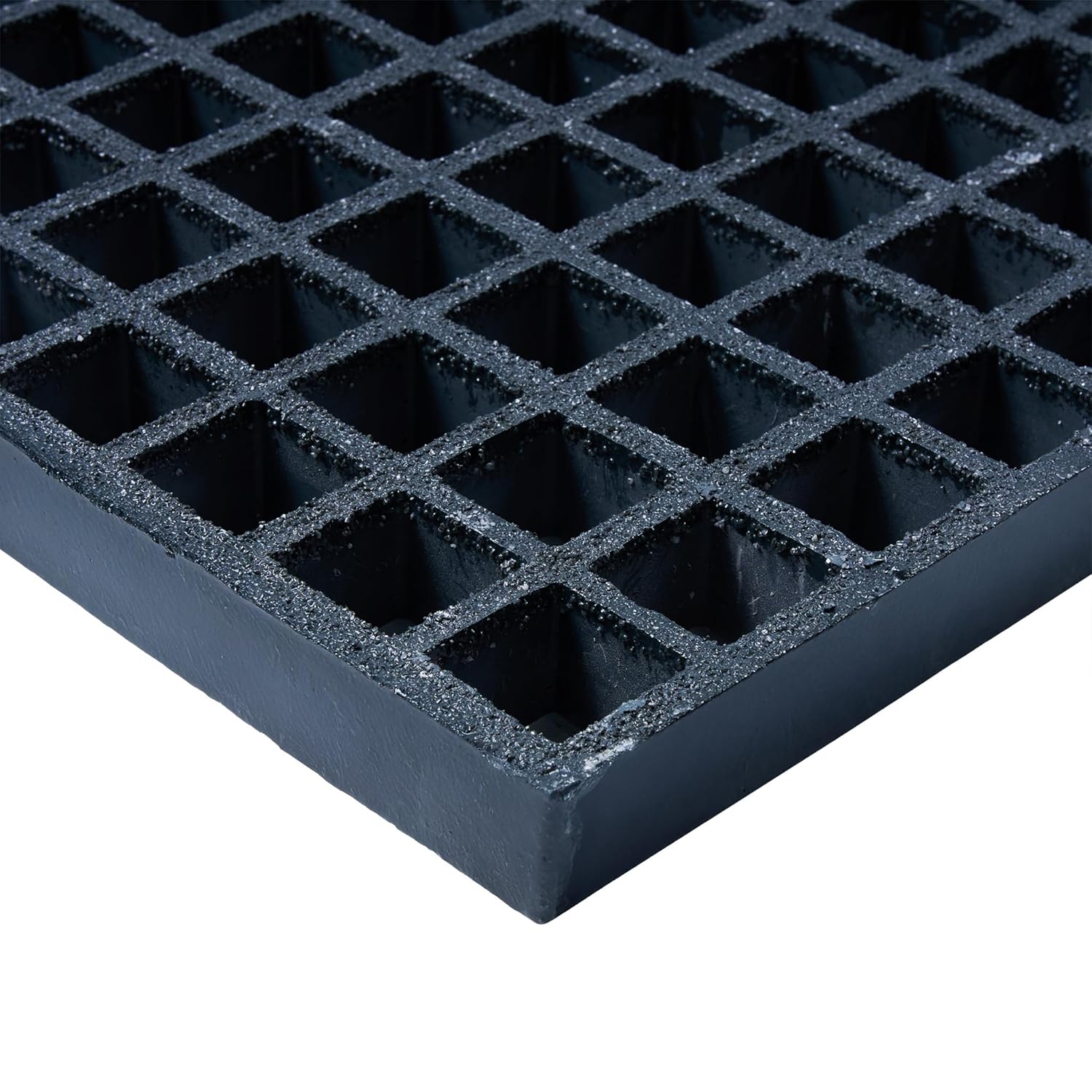 Gray Fiberglass Molded Pit Grating 36" x 25.75" x 1-1/4" | Corrosion Resistant, Chemical Resistant, Heat & Fire Resistant, Slip Resistant