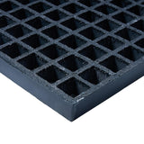 Gray Fiberglass Molded Pit Grating 36" x 25.75" x 1-1/4" | Corrosion Resistant, Chemical Resistant, Heat & Fire Resistant, Slip Resistant