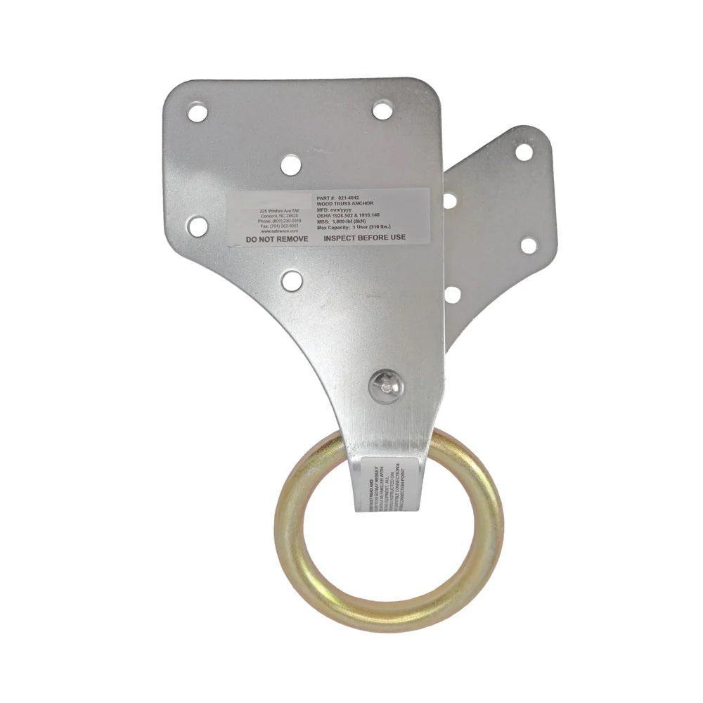 Wood Truss/Attic Fall Protection Anchor