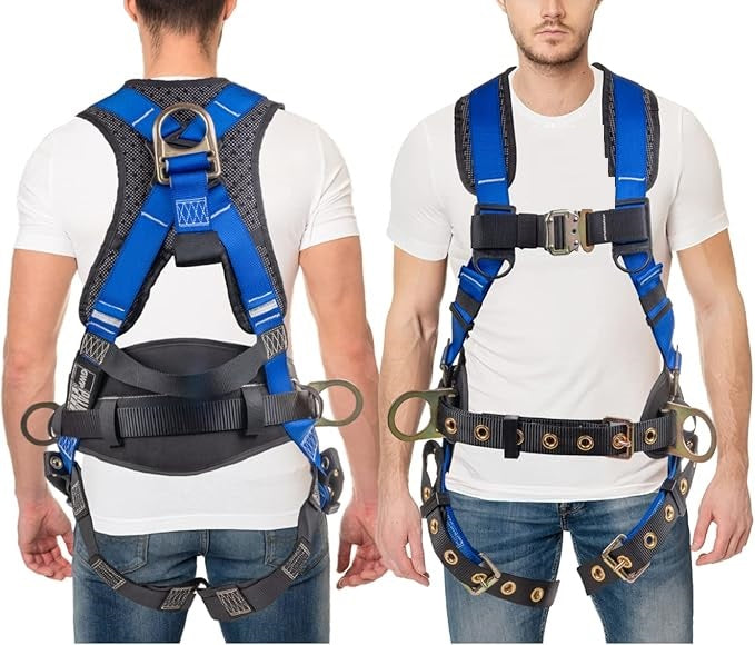 1 D-Ring Comfort Padded Full Body Harness