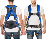1 D-Ring Comfort Padded Full Body Harness