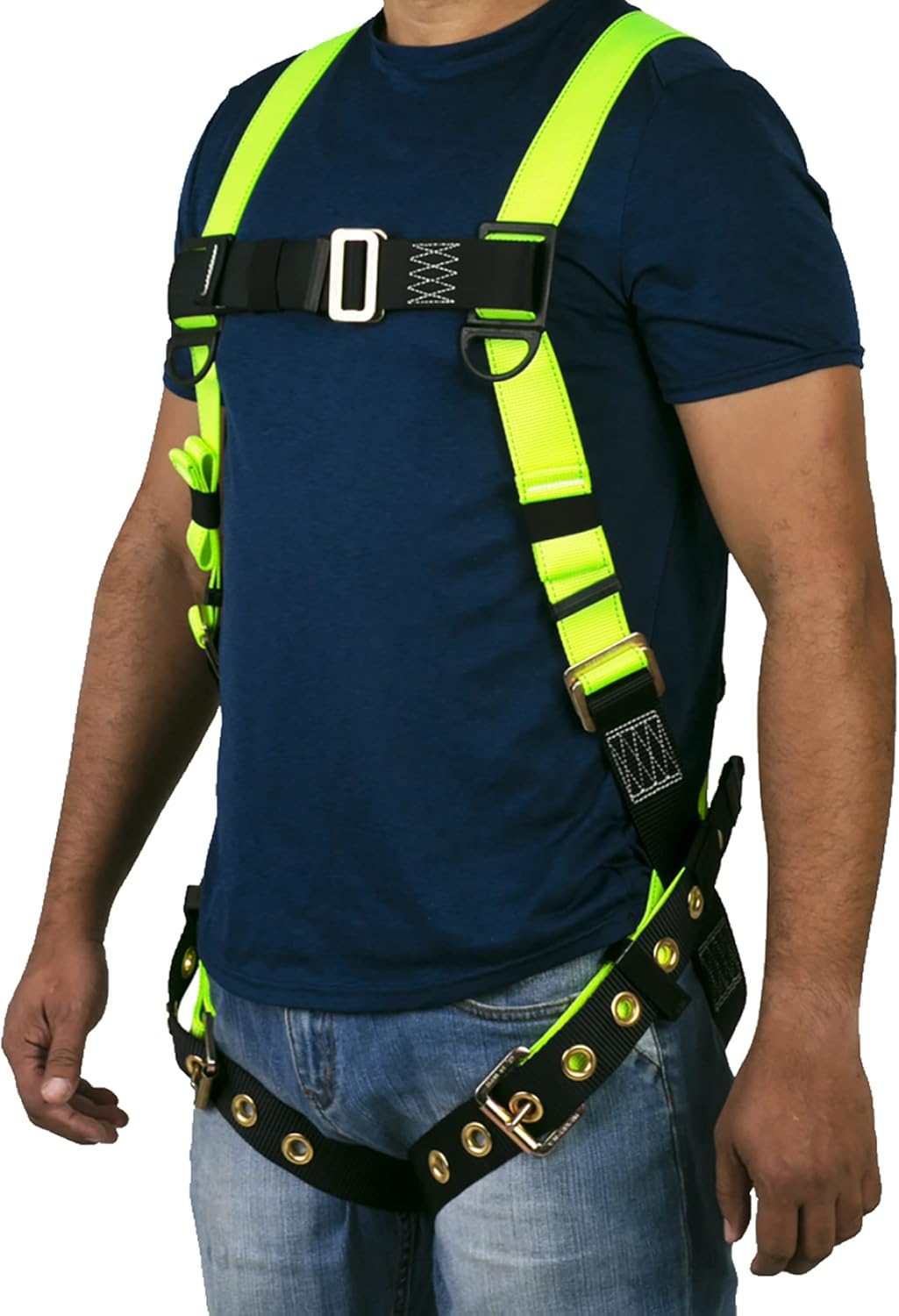 1 D-Ring Hi-Visibility Full Body Harness
