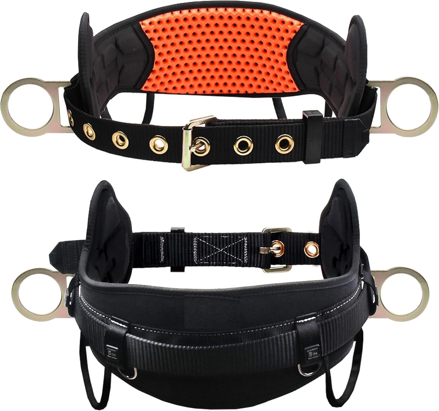 Work Positioning Harness with Padded Waist Support